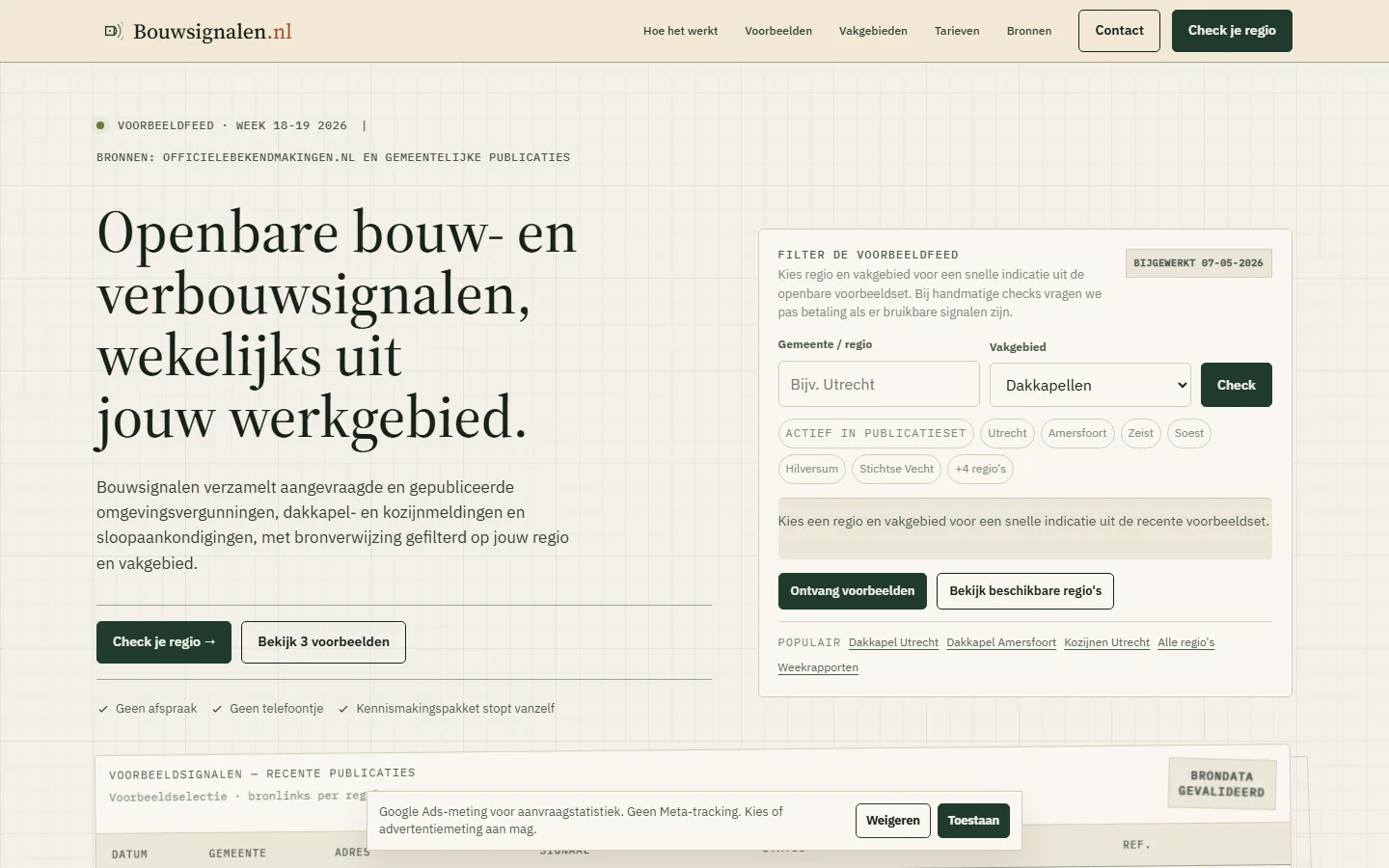 Bouwsignalen als producttool van OwlyVision